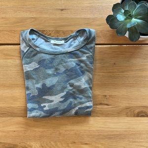 Mikey and Joey camouflage long sleeve T-shirt